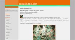 Desktop Screenshot of blog.couleuraddict.com